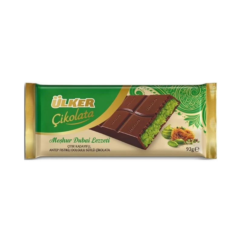 Élker chocolat Dubai Lezzeti 6x93g (3,83é/u)