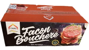 Steak FaçonBouchére 150g (4,5kg) Emana