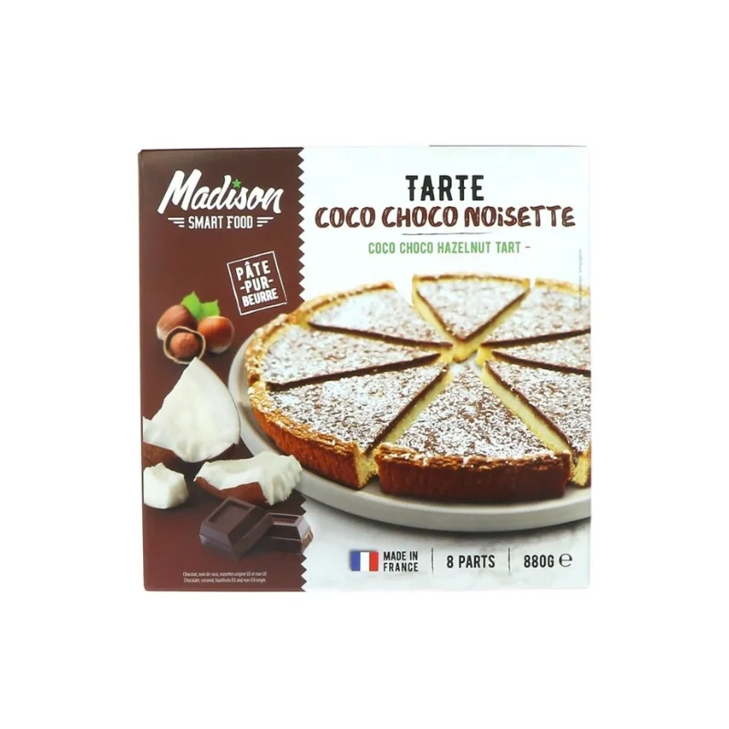 Tarte Choco Coco Noisette Madison 8part 880g C4