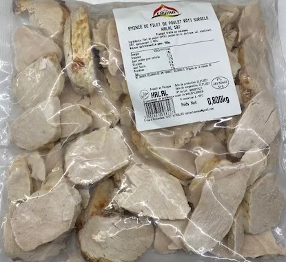 Emince poulet nature 800g emana certifié c12_4cart_P624